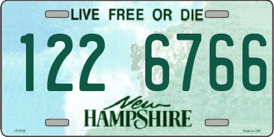 NH license plate 1226766