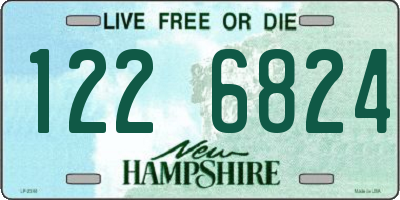 NH license plate 1226824