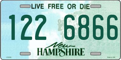 NH license plate 1226866