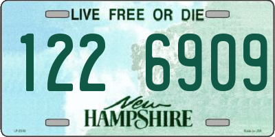 NH license plate 1226909