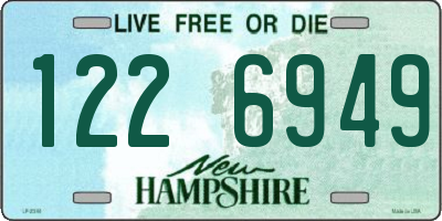 NH license plate 1226949