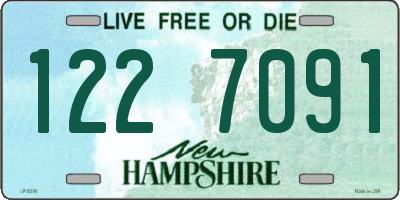 NH license plate 1227091