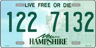 NH license plate 1227132