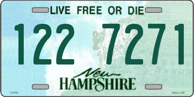 NH license plate 1227271