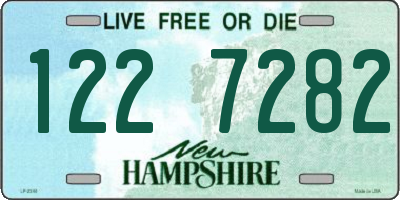 NH license plate 1227282