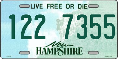 NH license plate 1227355