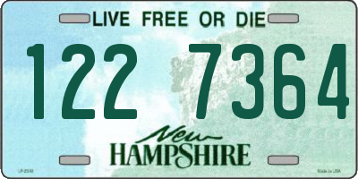NH license plate 1227364