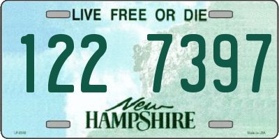 NH license plate 1227397