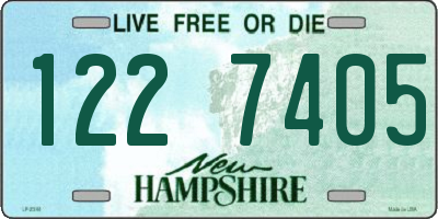 NH license plate 1227405