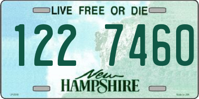 NH license plate 1227460