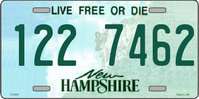 NH license plate 1227462