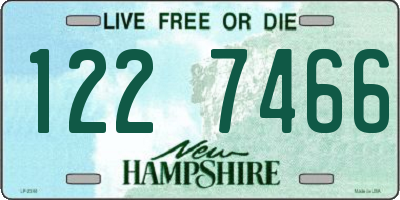 NH license plate 1227466