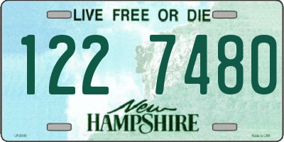 NH license plate 1227480