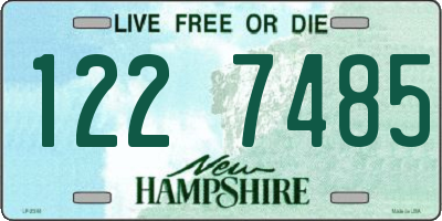 NH license plate 1227485