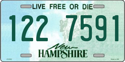 NH license plate 1227591