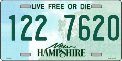 NH license plate 1227620