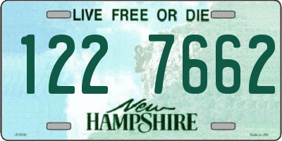 NH license plate 1227662