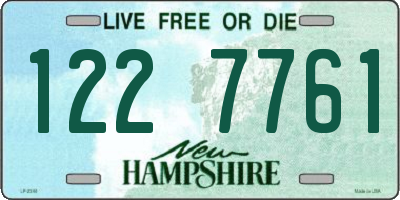 NH license plate 1227761