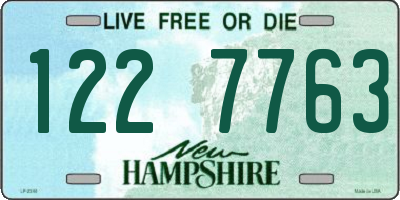 NH license plate 1227763