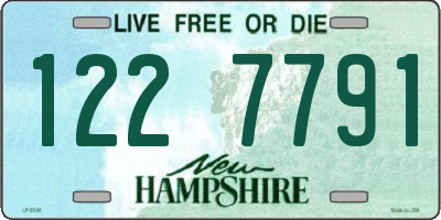 NH license plate 1227791