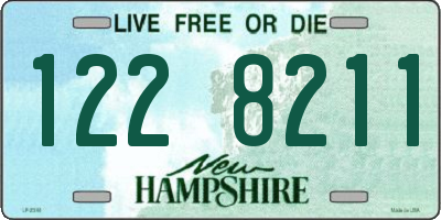 NH license plate 1228211