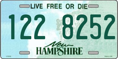 NH license plate 1228252