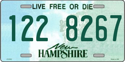NH license plate 1228267