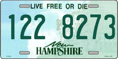 NH license plate 1228273