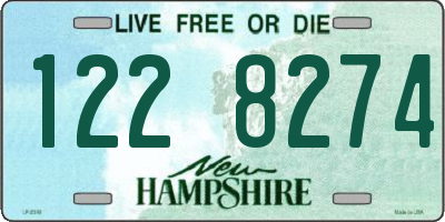 NH license plate 1228274