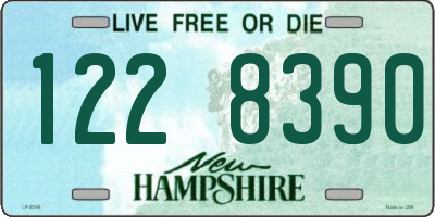 NH license plate 1228390