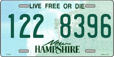 NH license plate 1228396