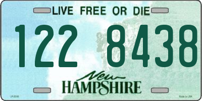 NH license plate 1228438
