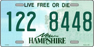 NH license plate 1228448
