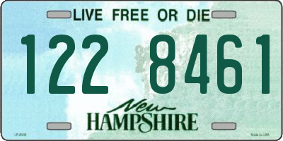 NH license plate 1228461
