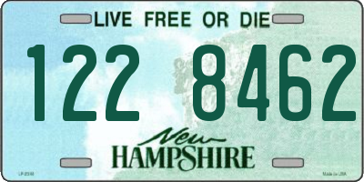 NH license plate 1228462