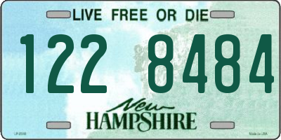 NH license plate 1228484