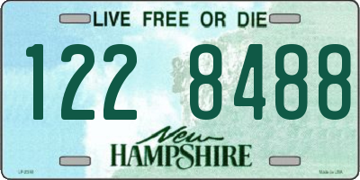 NH license plate 1228488