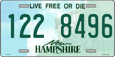 NH license plate 1228496
