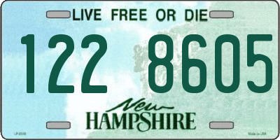 NH license plate 1228605
