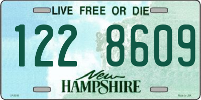 NH license plate 1228609