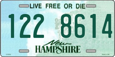 NH license plate 1228614