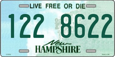 NH license plate 1228622