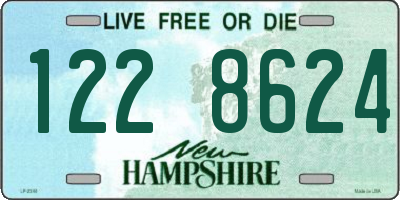 NH license plate 1228624