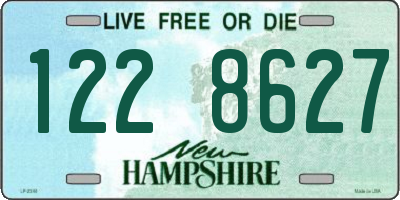 NH license plate 1228627