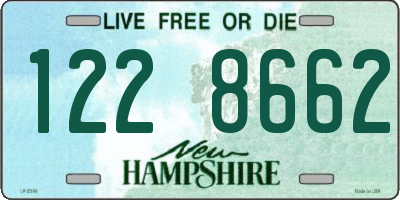 NH license plate 1228662