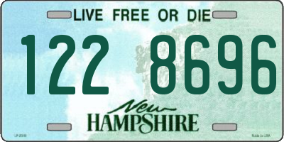 NH license plate 1228696