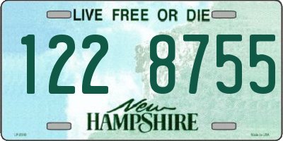 NH license plate 1228755