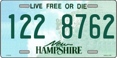 NH license plate 1228762