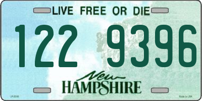 NH license plate 1229396