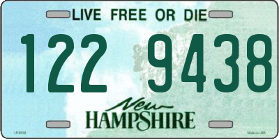 NH license plate 1229438